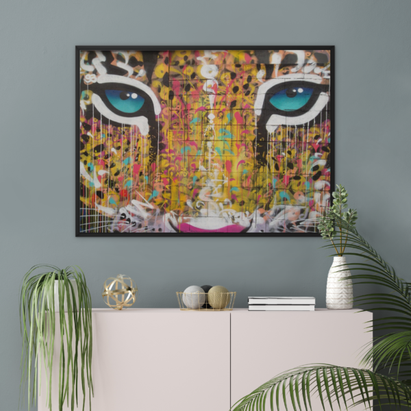 Leopard Face Wall Art - Image 2