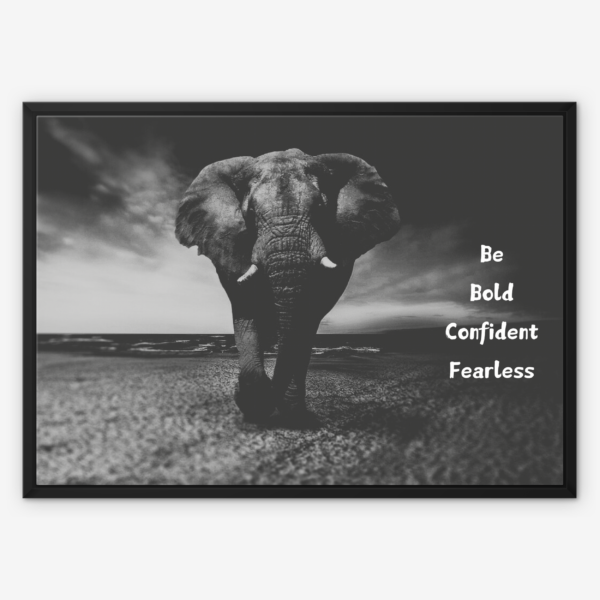 Be Fearless Wall Art