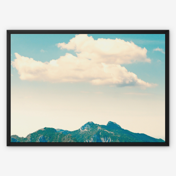 Clouds Above the Peaks Wall Art