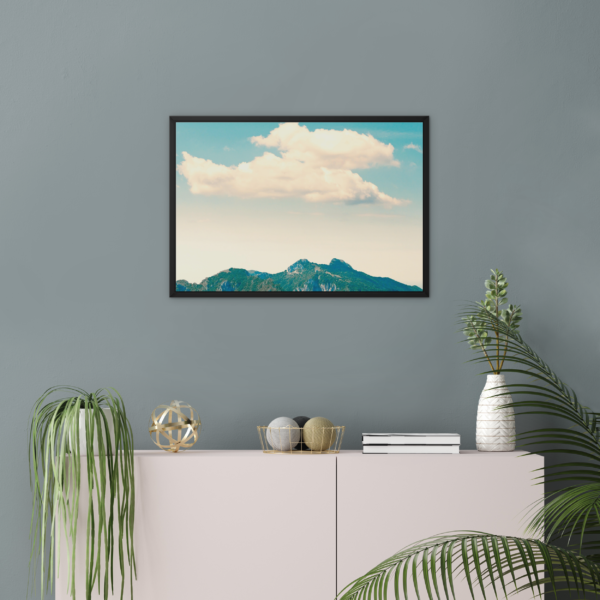 Clouds Above the Peaks Wall Art - Image 2