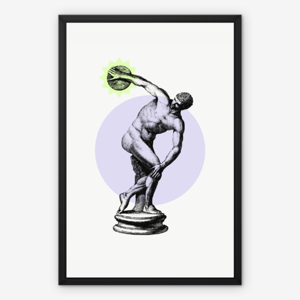 Discobolus Redefined Wall Art