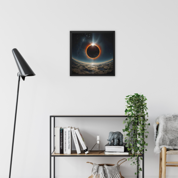 Eclipse Over Eternity Wall Art - Image 3