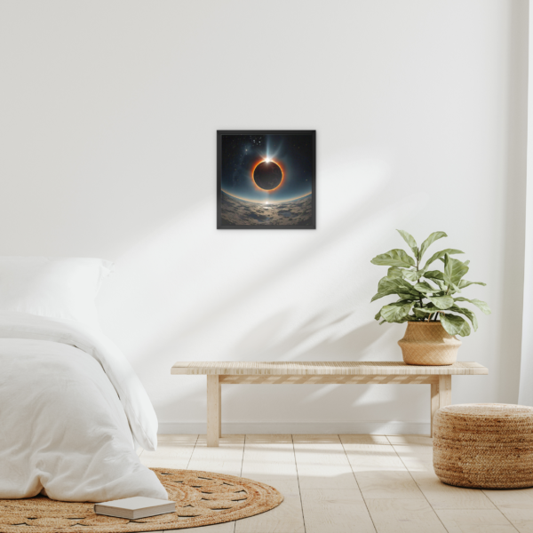 Eclipse Over Eternity Wall Art - Image 4