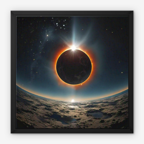 Eclipse Over Eternity Wall Art