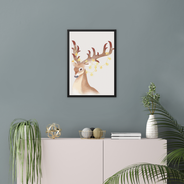 Enchanted Stag Wall Art - Image 2