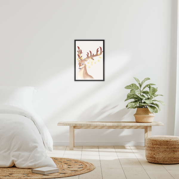 Enchanted Stag Wall Art - Image 4