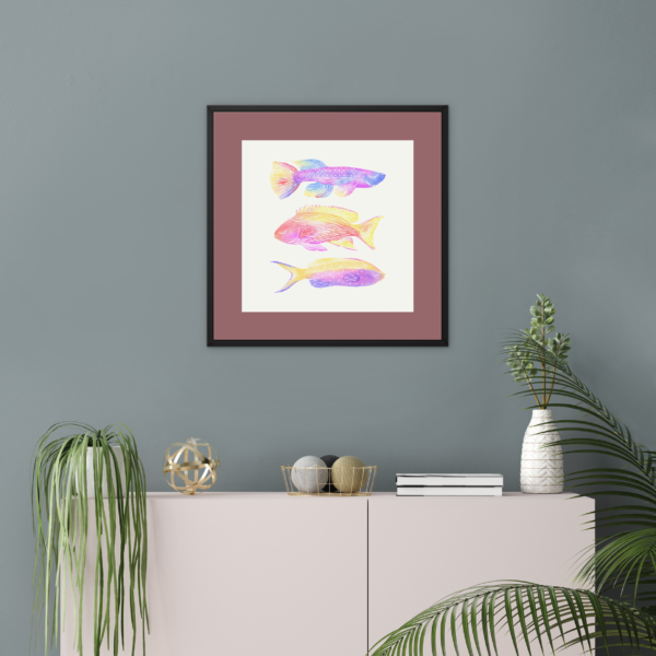 Exquisite Fishes Wall Art - Image 2