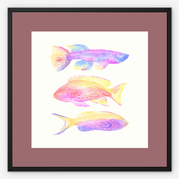 Exquisite Fishes Wall Art