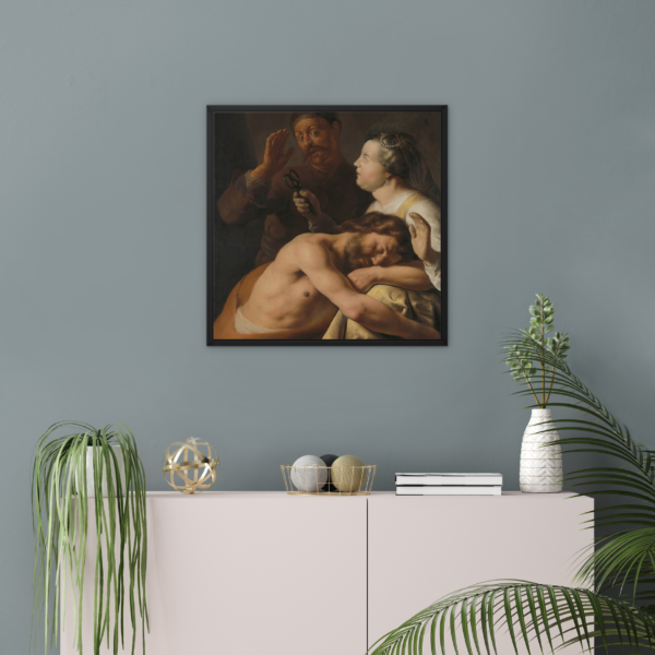 Matthias Stom's Samson and Delilah Wall Art - Image 2