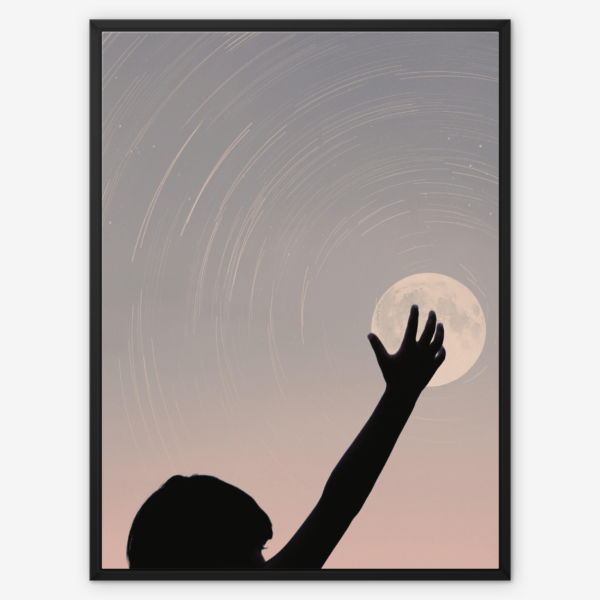 Reaching for the Moon Wall Art