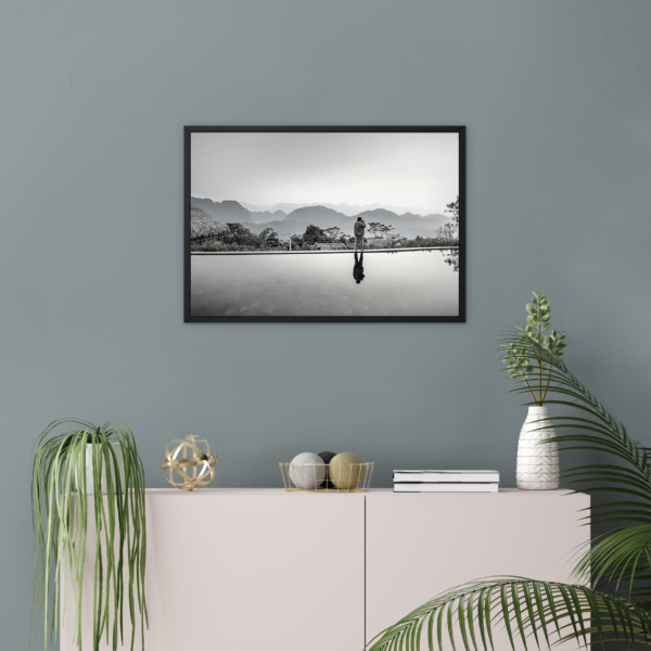 Reflective Landscape Wall Art - Image 2