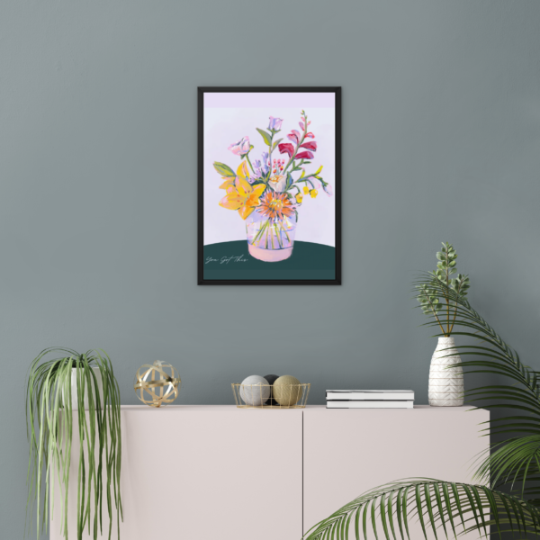 "You Got This" Floral Wall Art - Image 2