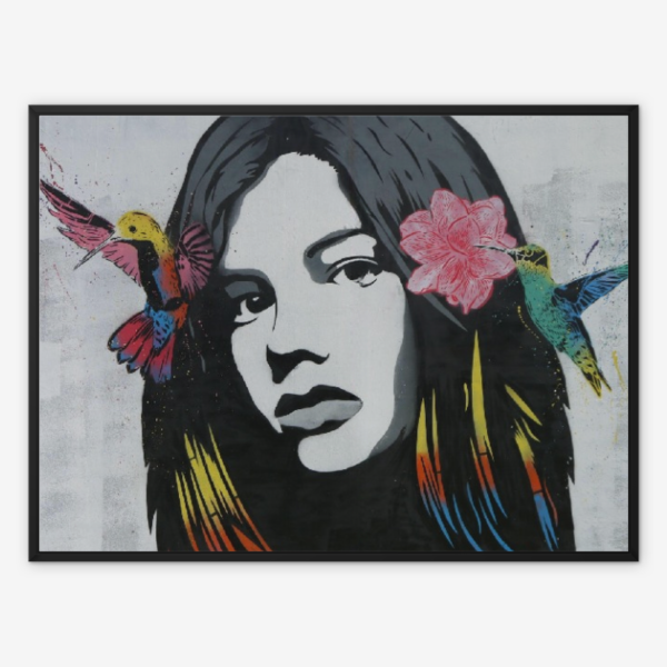 Beautiful Lady Wall Art