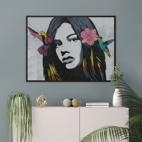 Beautiful Lady Wall Art - Image 2