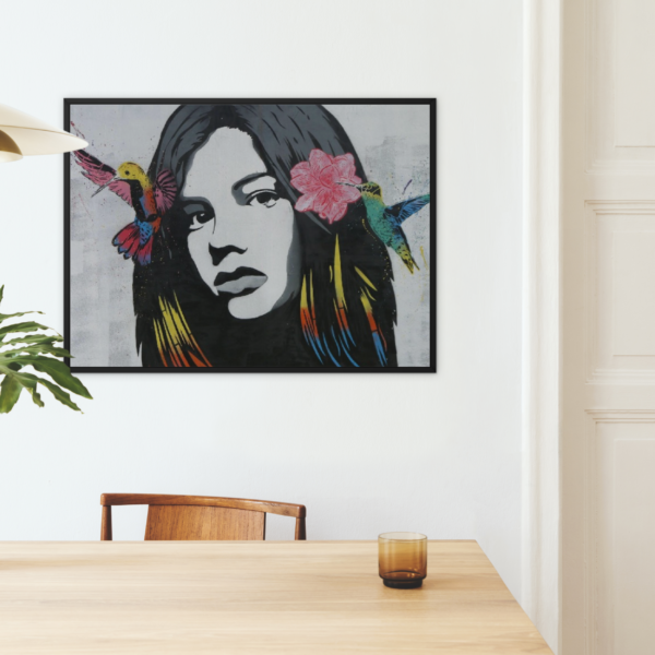 Beautiful Lady Wall Art - Image 3