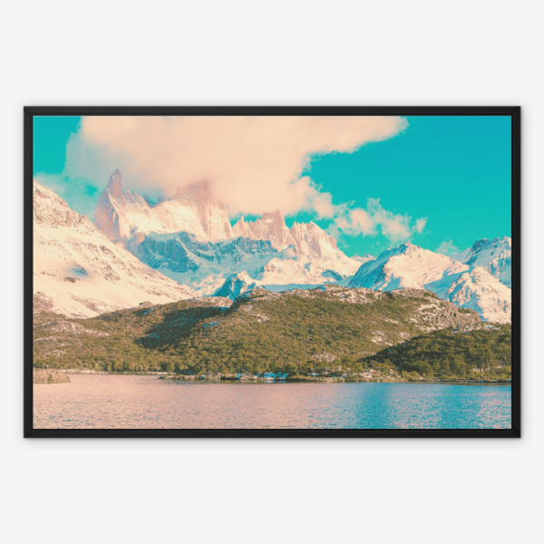 Retro Peaks Wall Art